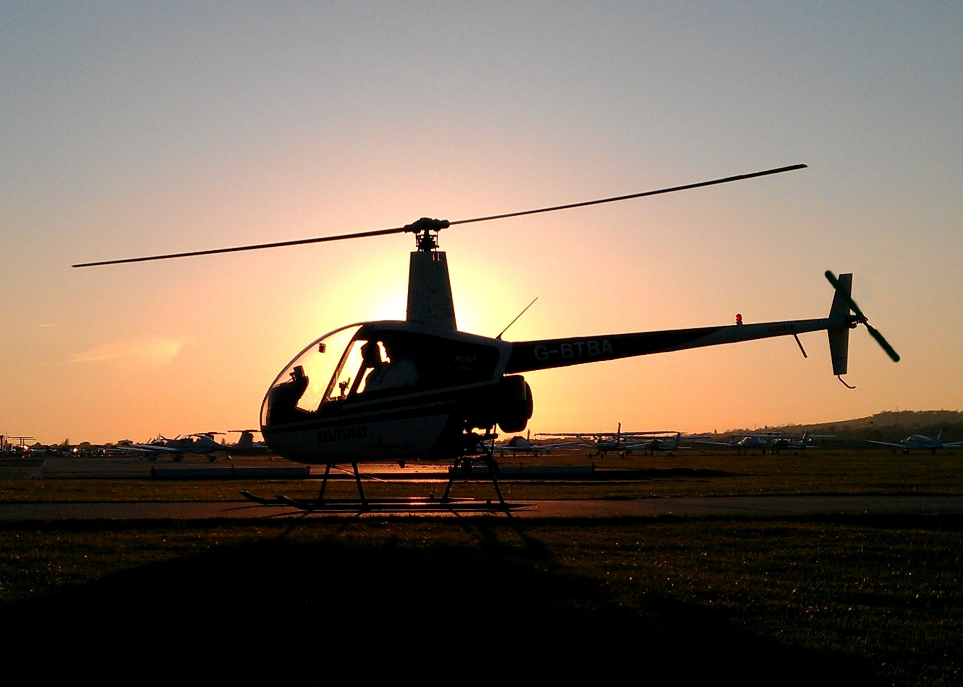 Helicopter flight training and sales in Shoreham, Sussex, UK